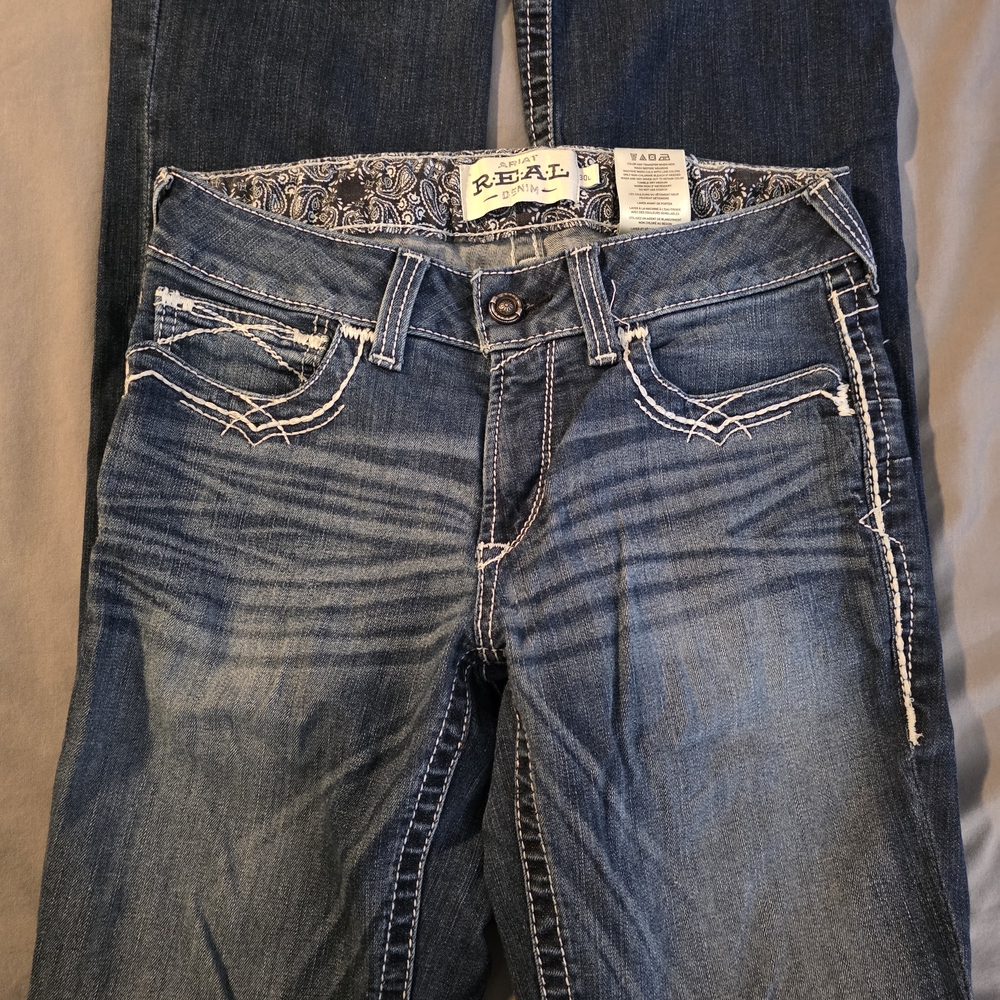Ariat Boot Cut Blue Jeans
